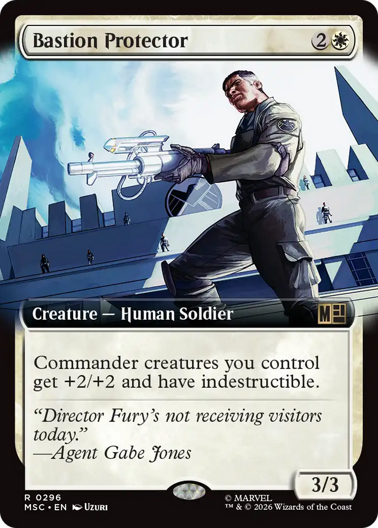Bastion Protector (Extended Art) [Marvel Super Heroes Commander] | Clutch Gaming