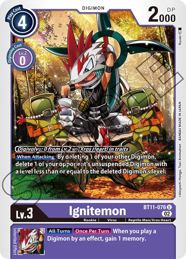 Ignitemon [BT11-076] [Dimensional Phase] | Clutch Gaming