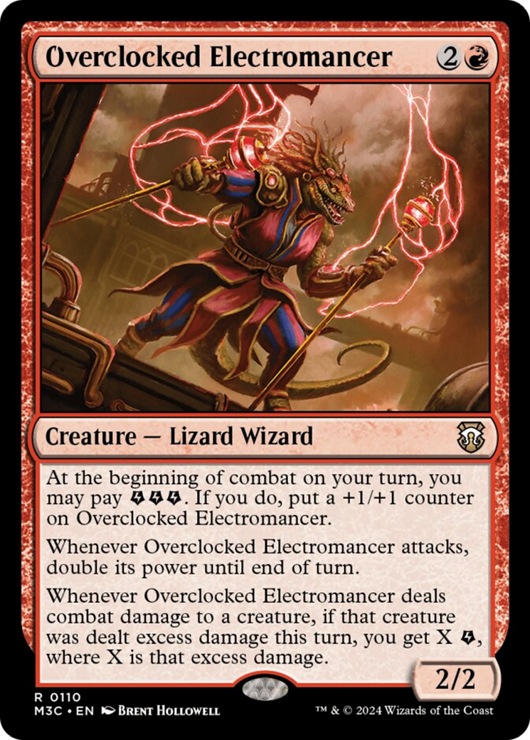 Overclocked Electromancer [Modern Horizons 3 Commander] | Clutch Gaming