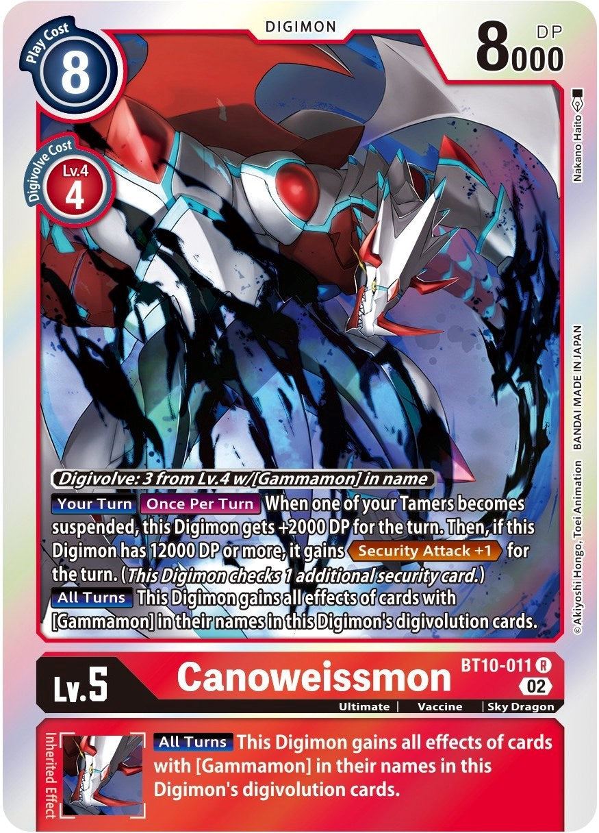 Canoweissmon [BT10-011] [Xros Encounter] | Clutch Gaming