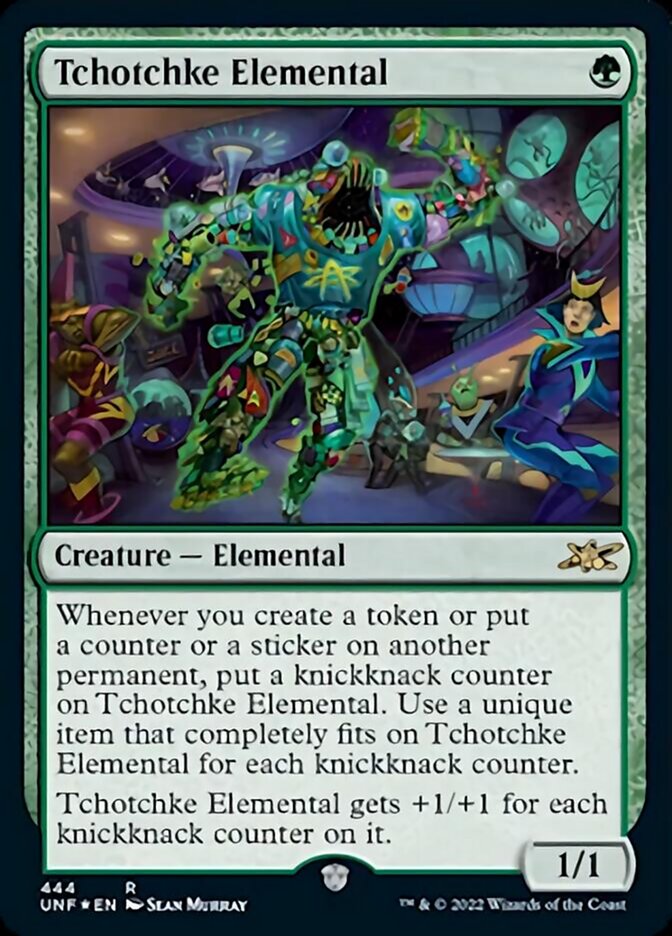 Tchotchke Elemental (Galaxy Foil) [Unfinity] | Clutch Gaming