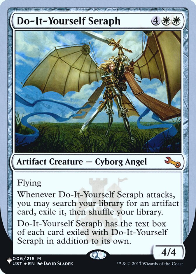 Do-It-Yourself Seraph (Unfinity Foil Edition) [The List] | Clutch Gaming