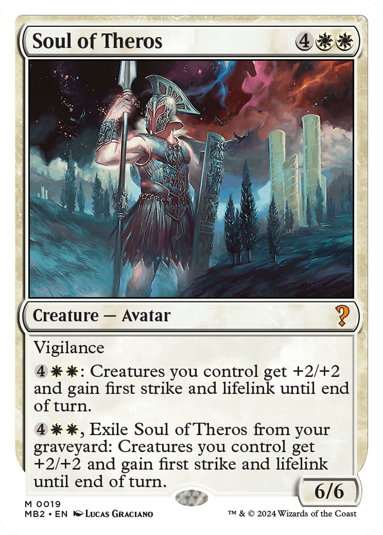 Soul of Theros (White Border) [Mystery Booster 2] | Clutch Gaming