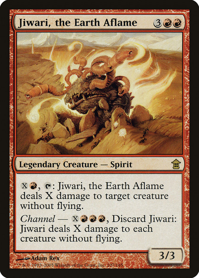 Jiwari, the Earth Aflame [Saviors of Kamigawa] | Clutch Gaming