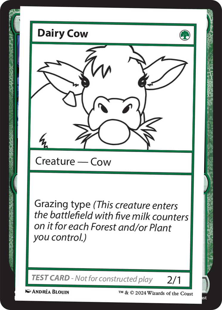 Dairy Cow [Mystery Booster 2 Playtest Cards] | Clutch Gaming