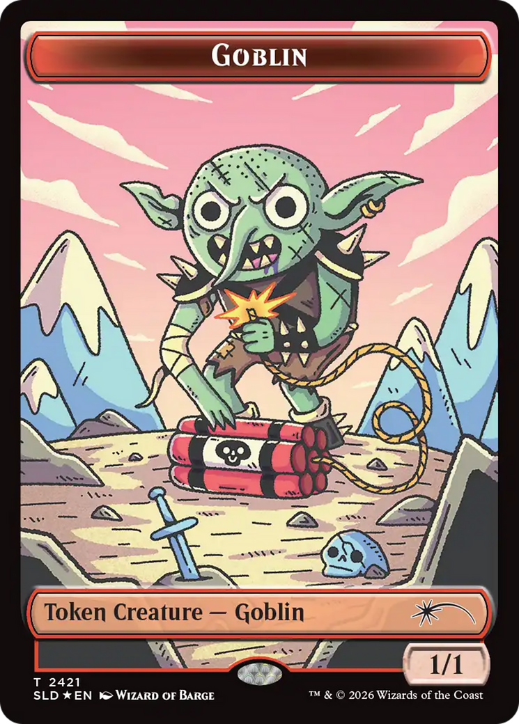 Goblin Token (2421) [Secret Lair Drop Series] | Clutch Gaming