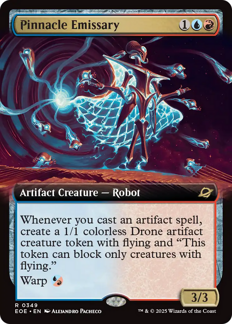 Pinnacle Emissary (Extended Art) [Edge of Eternities] | Clutch Gaming