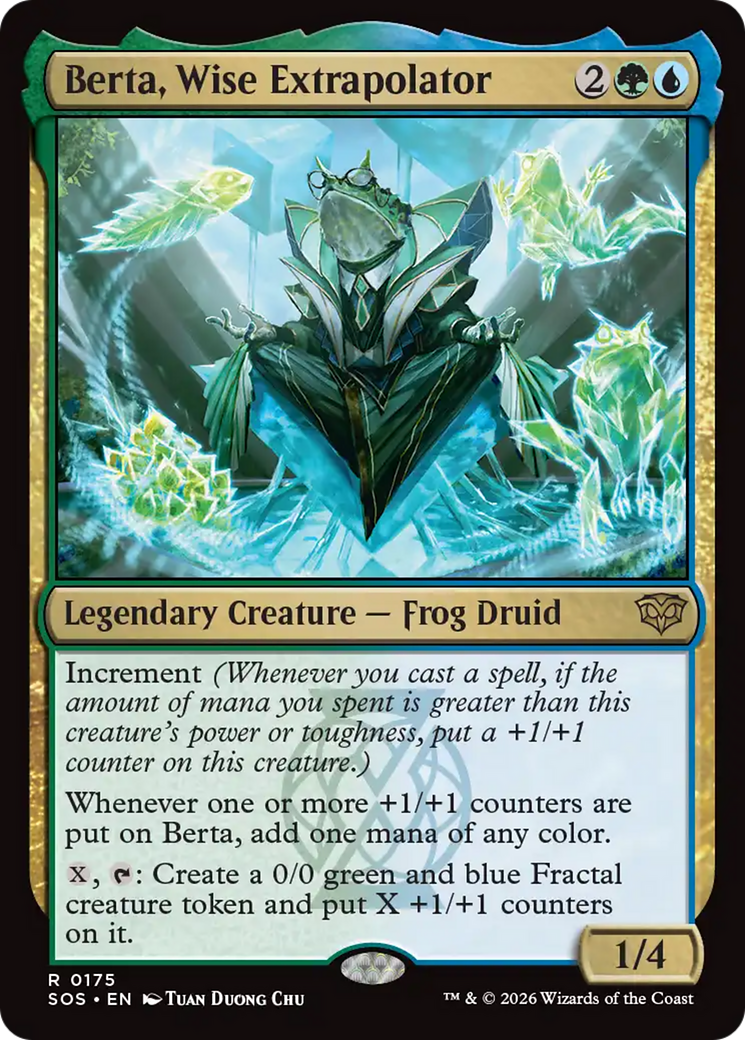 Berta, Wise Extrapolator [Secrets of Strixhaven] | Clutch Gaming