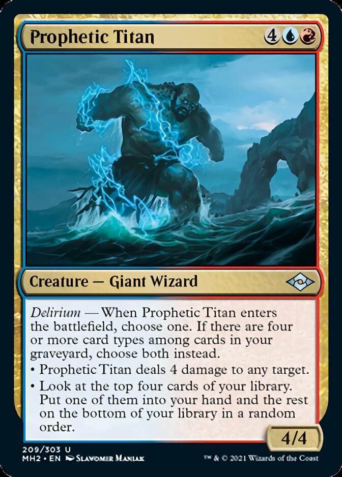 Prophetic Titan [Modern Horizons 2] | Clutch Gaming