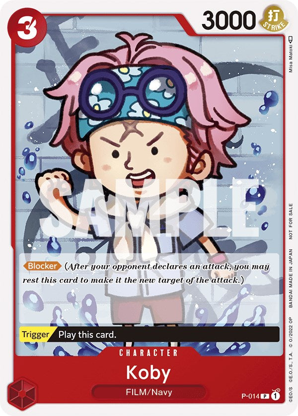 Koby (One Piece Film Red) [One Piece Promotion Cards] | Clutch Gaming