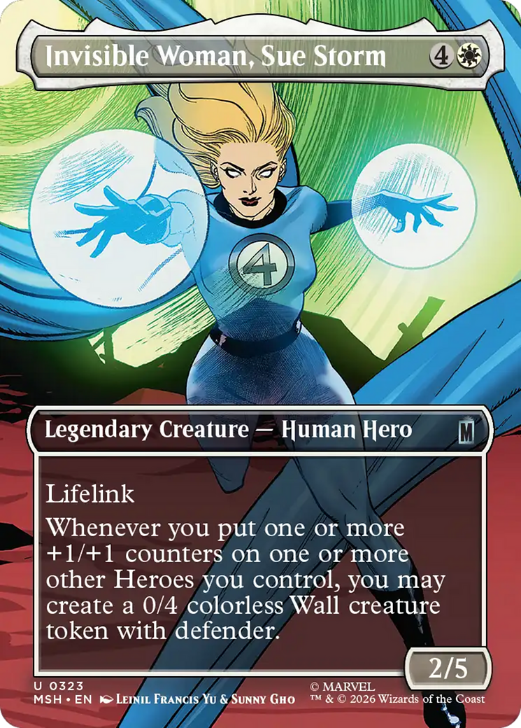 Invisible Woman, Sue Storm (Borderless) [Marvel Super Heroes] | Clutch Gaming