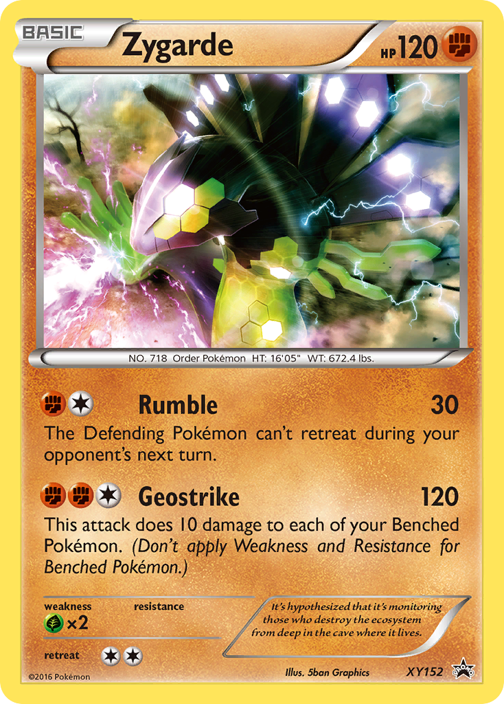 Zygarde (XY152) [XY: Black Star Promos] | Clutch Gaming