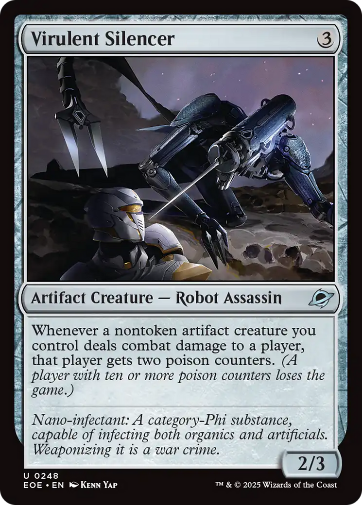 Virulent Silencer [Edge of Eternities] | Clutch Gaming