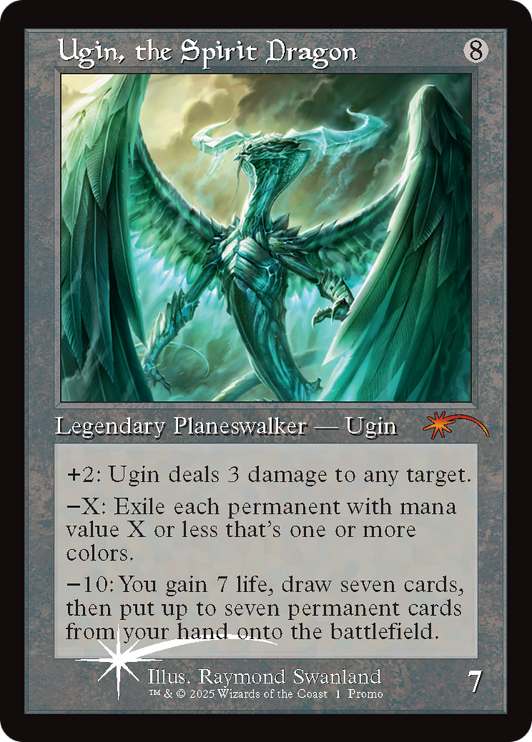 Ugin, the Spirit Dragon (Retro Frame) [Secret Lair Drop Series] | Clutch Gaming