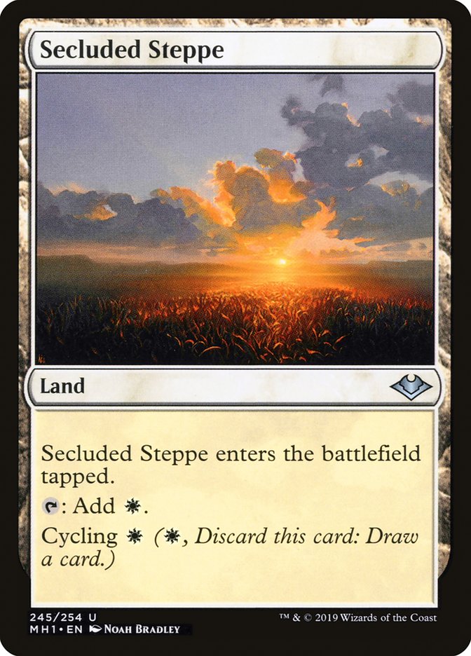 Secluded Steppe [Modern Horizons] | Clutch Gaming