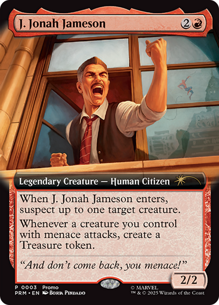 J. Jonah Jameson (Extended Art) [Marvel's Spider-Man Promos] | Clutch Gaming