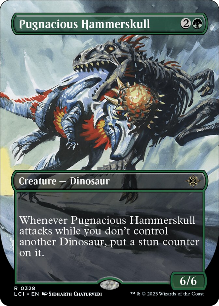 Pugnacious Hammerskull (Borderless) [The Lost Caverns of Ixalan] | Clutch Gaming