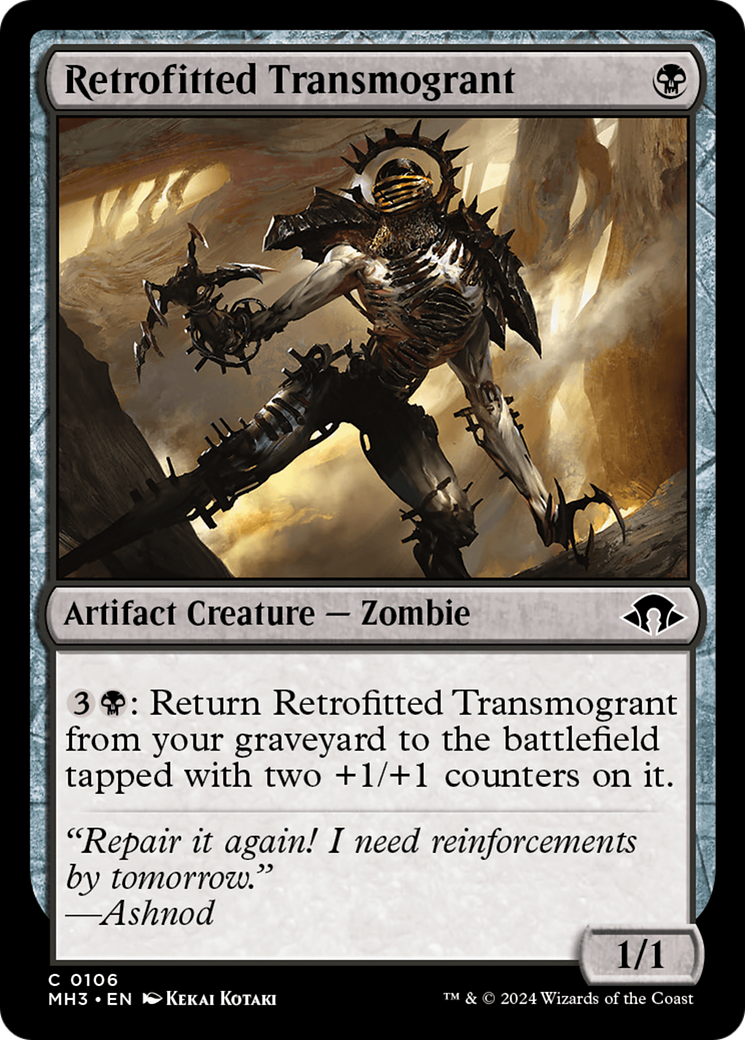 Retrofitted Transmogrant [Modern Horizons 3] | Clutch Gaming