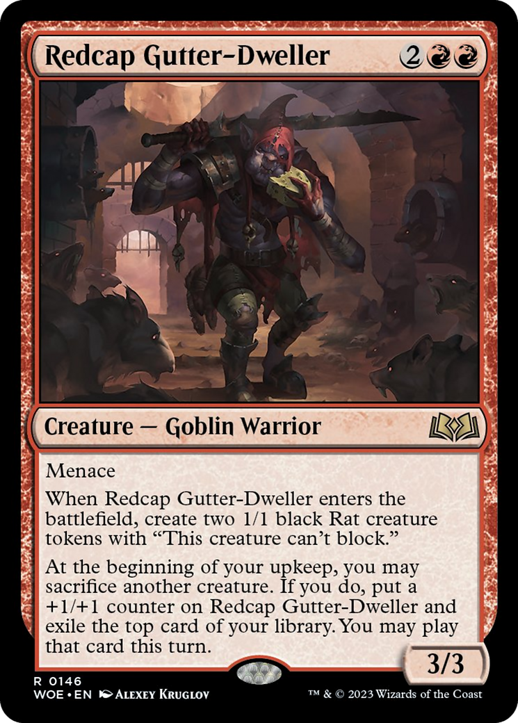 Redcap Gutter-Dweller [Wilds of Eldraine] | Clutch Gaming