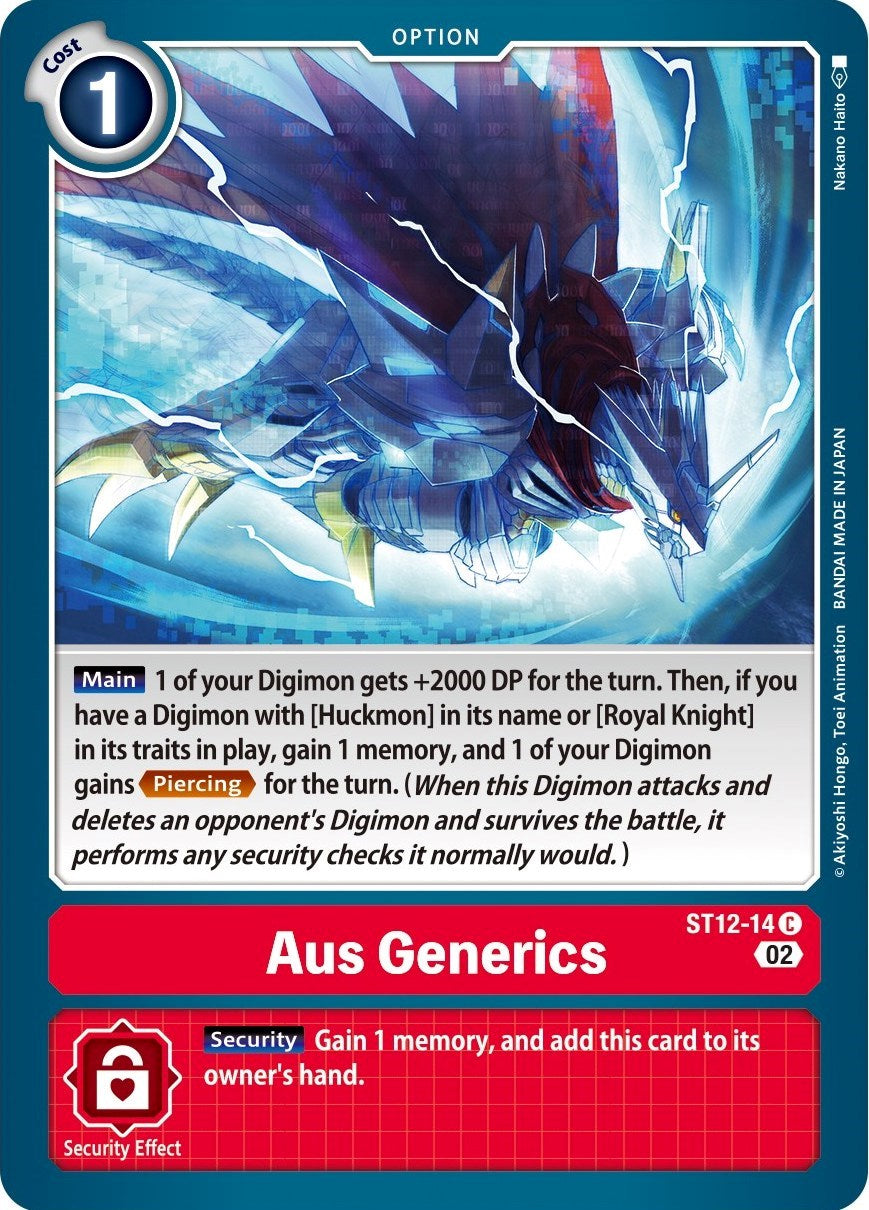 Aus Generics [ST12-14] [Starter Deck: Jesmon] | Clutch Gaming