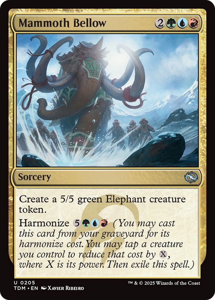 Mammoth Bellow [Tarkir: Dragonstorm] | Clutch Gaming