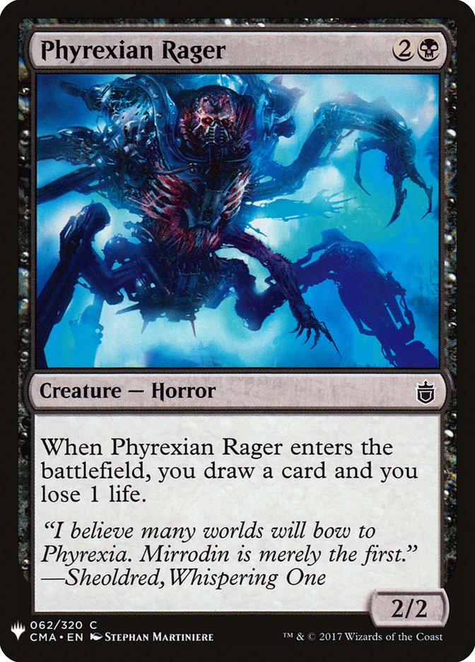 Phyrexian Rager [Mystery Booster] | Clutch Gaming