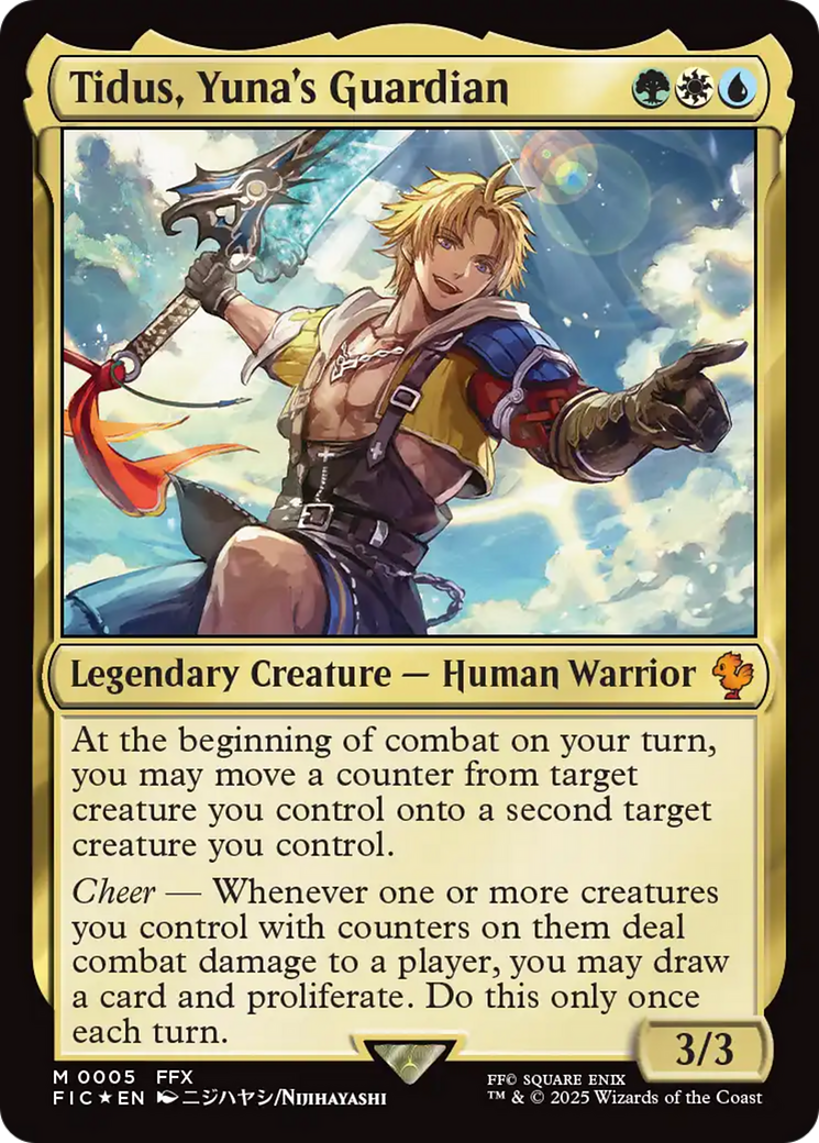 Tidus, Yuna's Guardian [FINAL FANTASY Commander] | Clutch Gaming