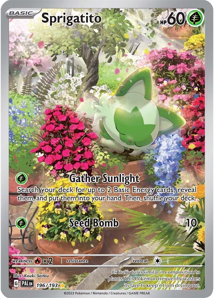 Sprigatito (196/193) [Scarlet & Violet: Paldea Evolved] | Clutch Gaming