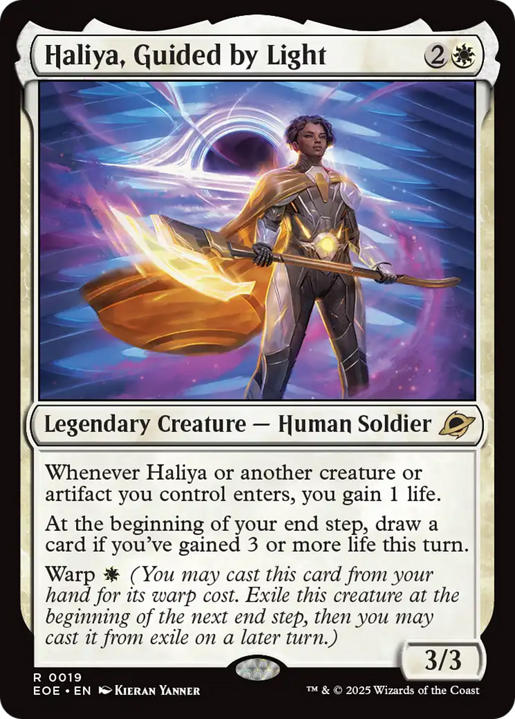 Haliya, Guided by Light [Edge of Eternities] | Clutch Gaming