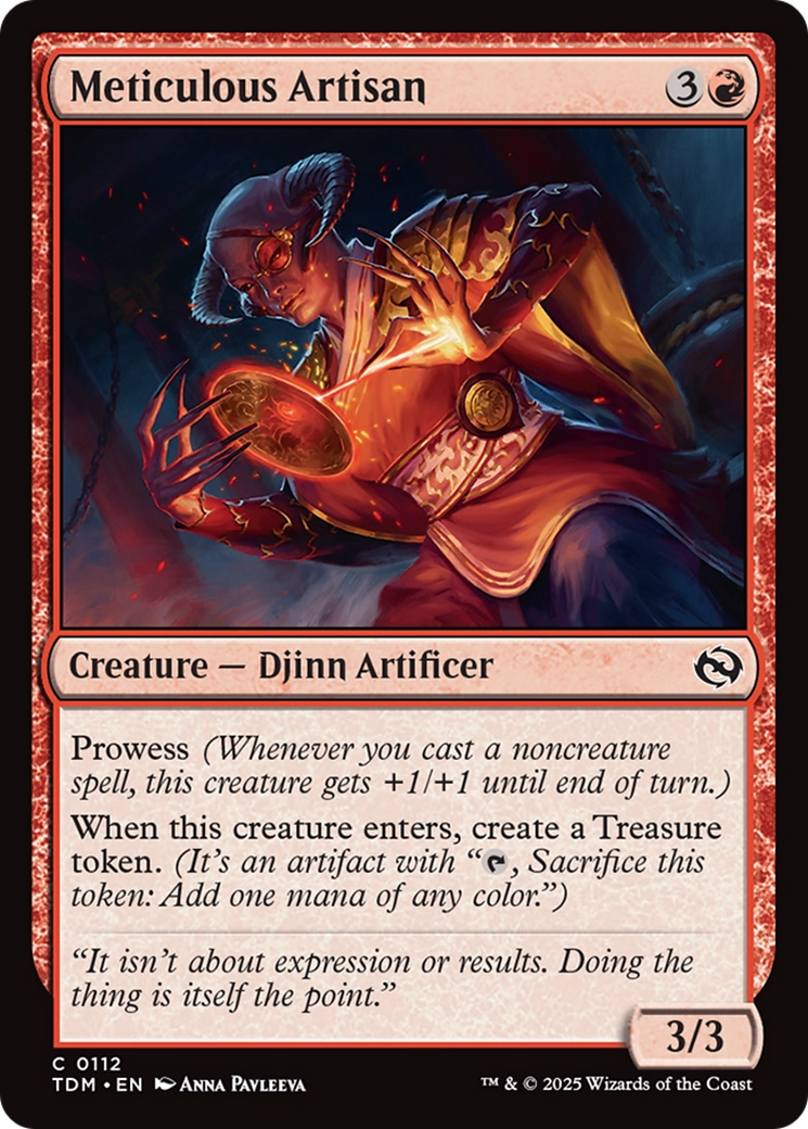 Meticulous Artisan [Tarkir: Dragonstorm] | Clutch Gaming