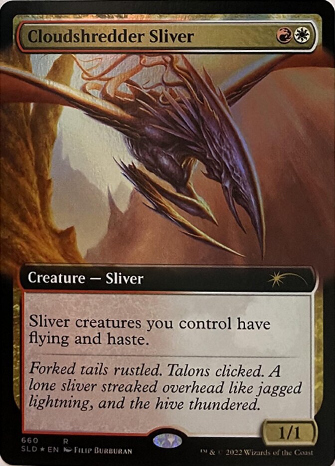 Cloudshredder Sliver (Extended Art) [Secret Lair Drop Promos] | Clutch Gaming