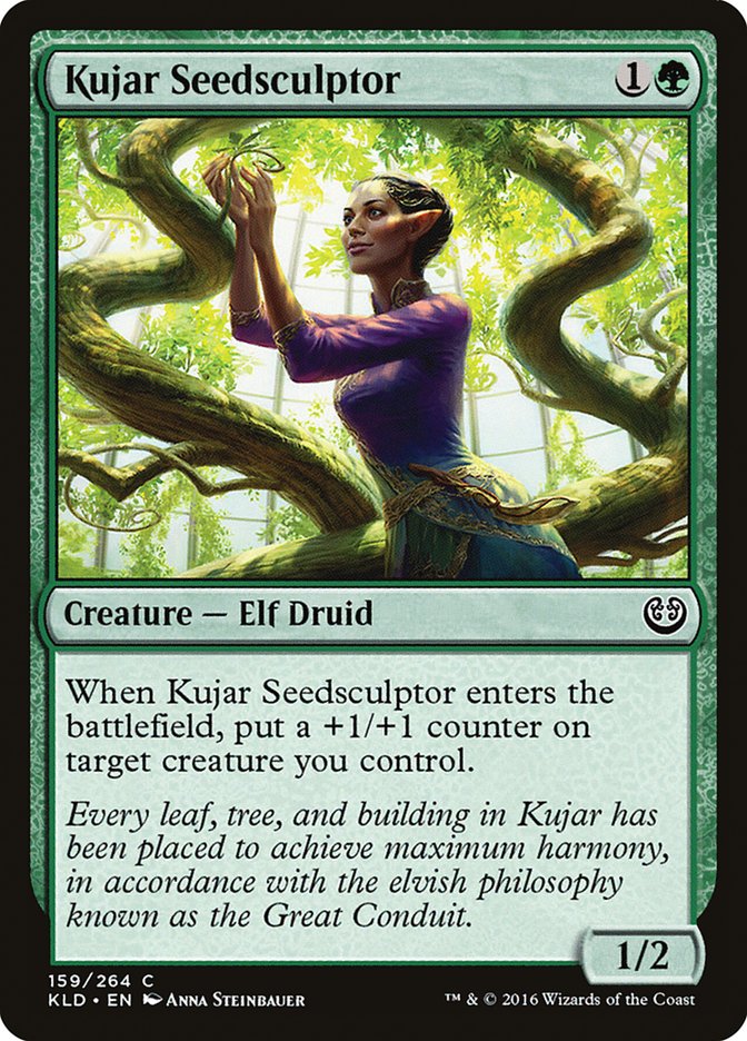 Kujar Seedsculptor [Kaladesh] | Clutch Gaming