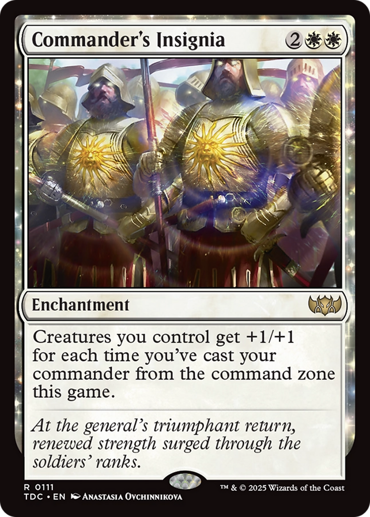 Commander's Insignia [Tarkir: Dragonstorm Commander] | Clutch Gaming