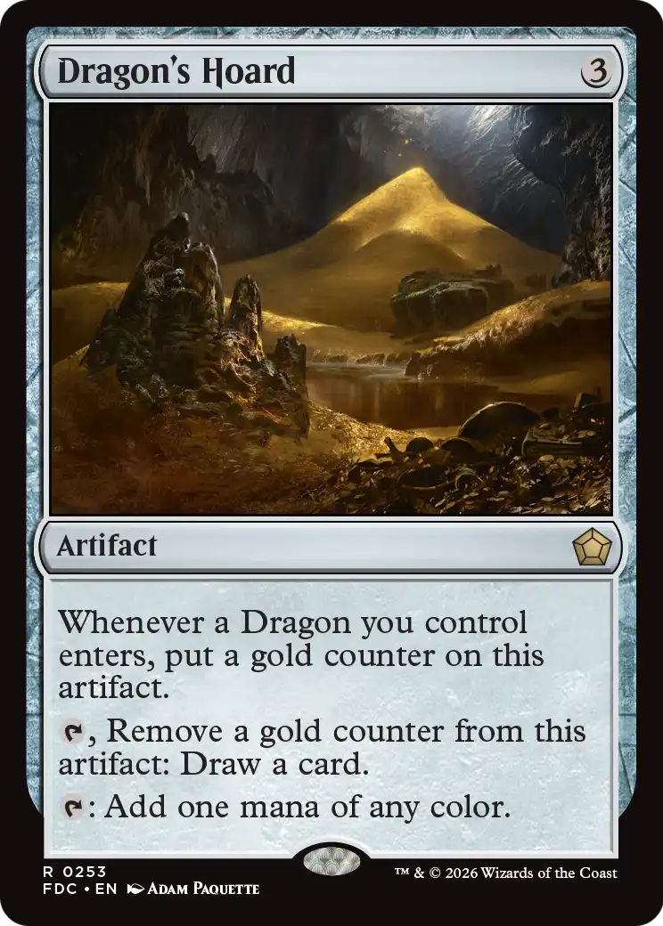 Dragon's Hoard [Foundations Commander] | Clutch Gaming