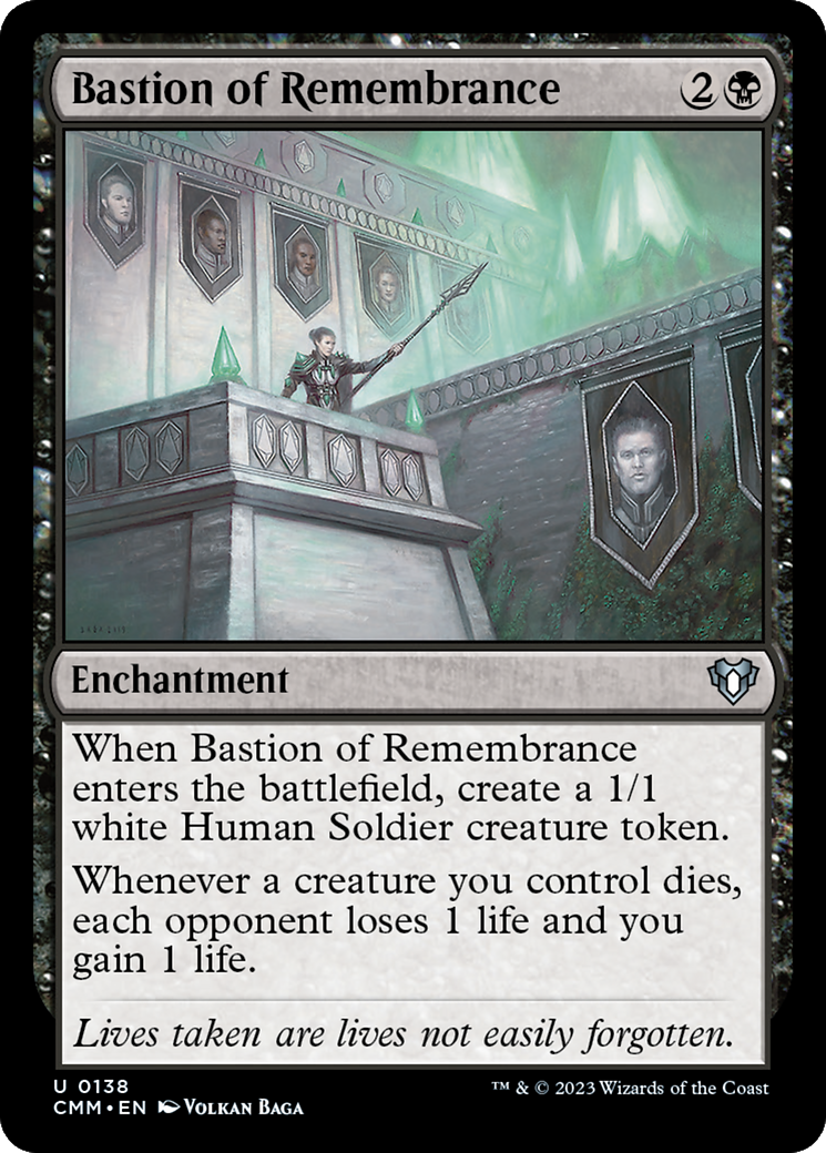 Bastion of Remembrance [Commander Masters] | Clutch Gaming