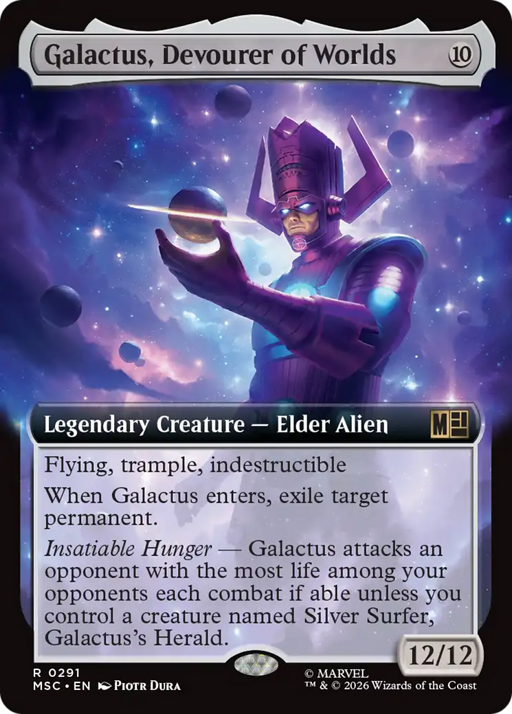 Galactus, Devourer of Worlds (Extended Art) [Marvel Super Heroes Commander] | Clutch Gaming