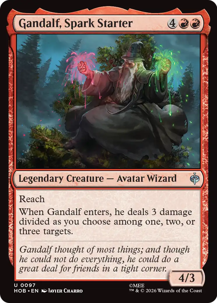 Gandalf, Spark Starter [The Hobbit] | Clutch Gaming