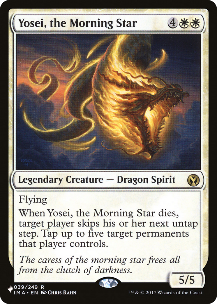 Yosei, the Morning Star [The List Reprints] | Clutch Gaming