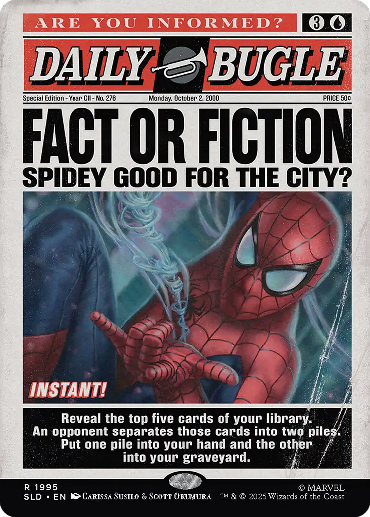 Fact or Fiction (1995) (Rainbow Foil) [Secret Lair Drop Series] | Clutch Gaming