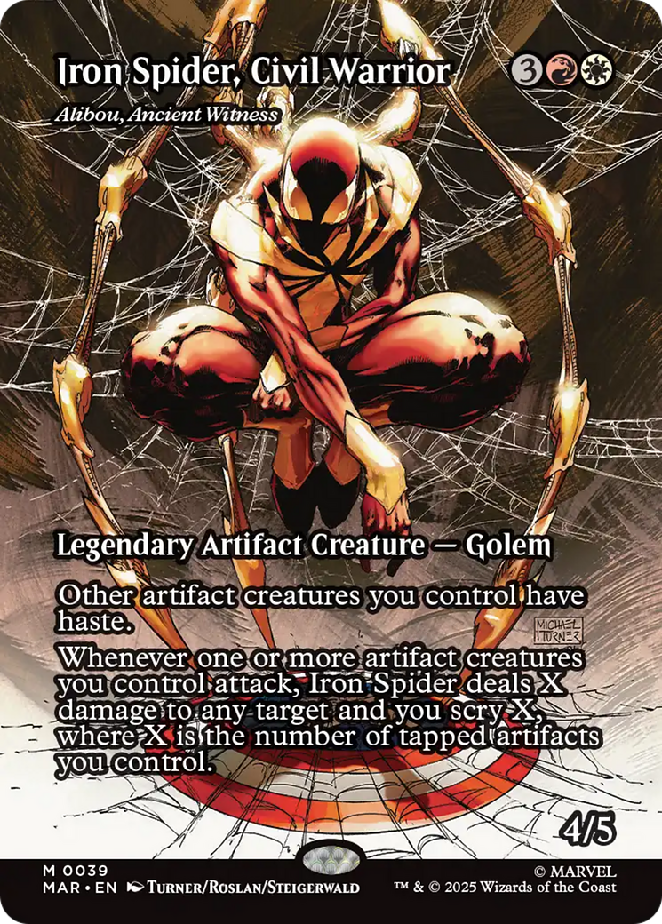 Iron Spider, Civil Warrior - Alibou, Ancient Witness [Marvel's Spider-Man: Eternal-Legal] | Clutch Gaming