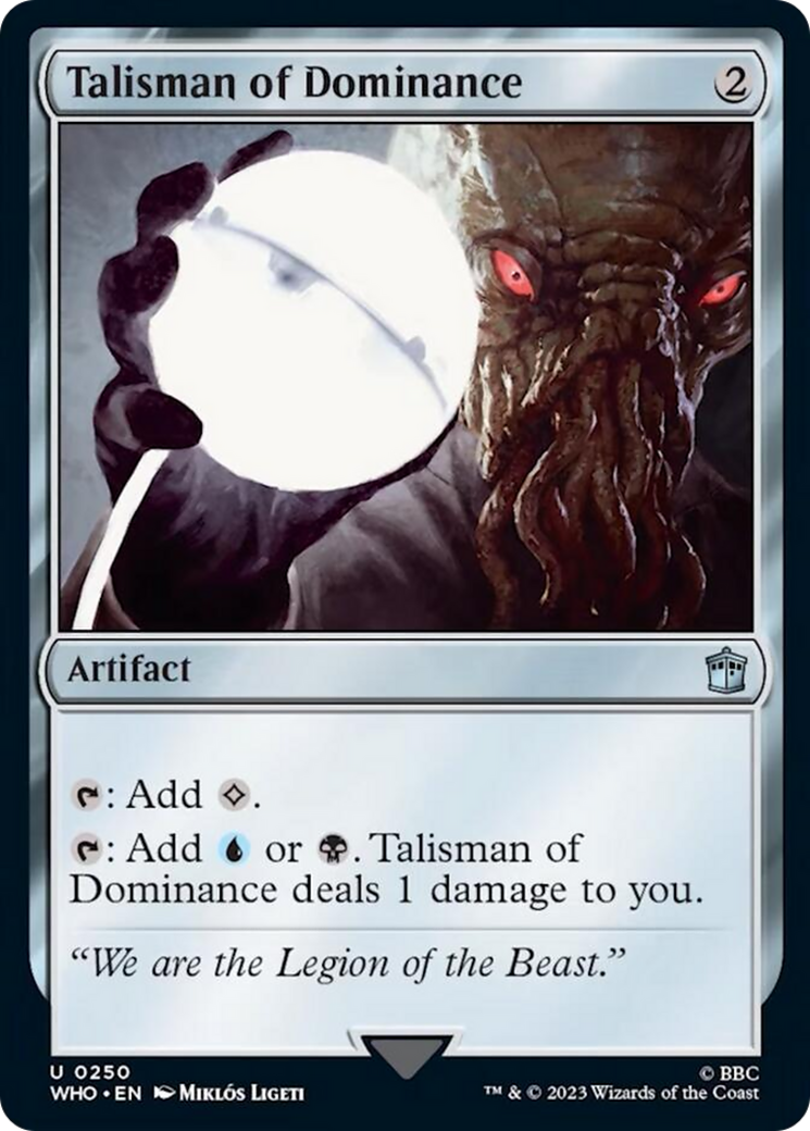 Talisman of Dominance [Doctor Who] | Clutch Gaming