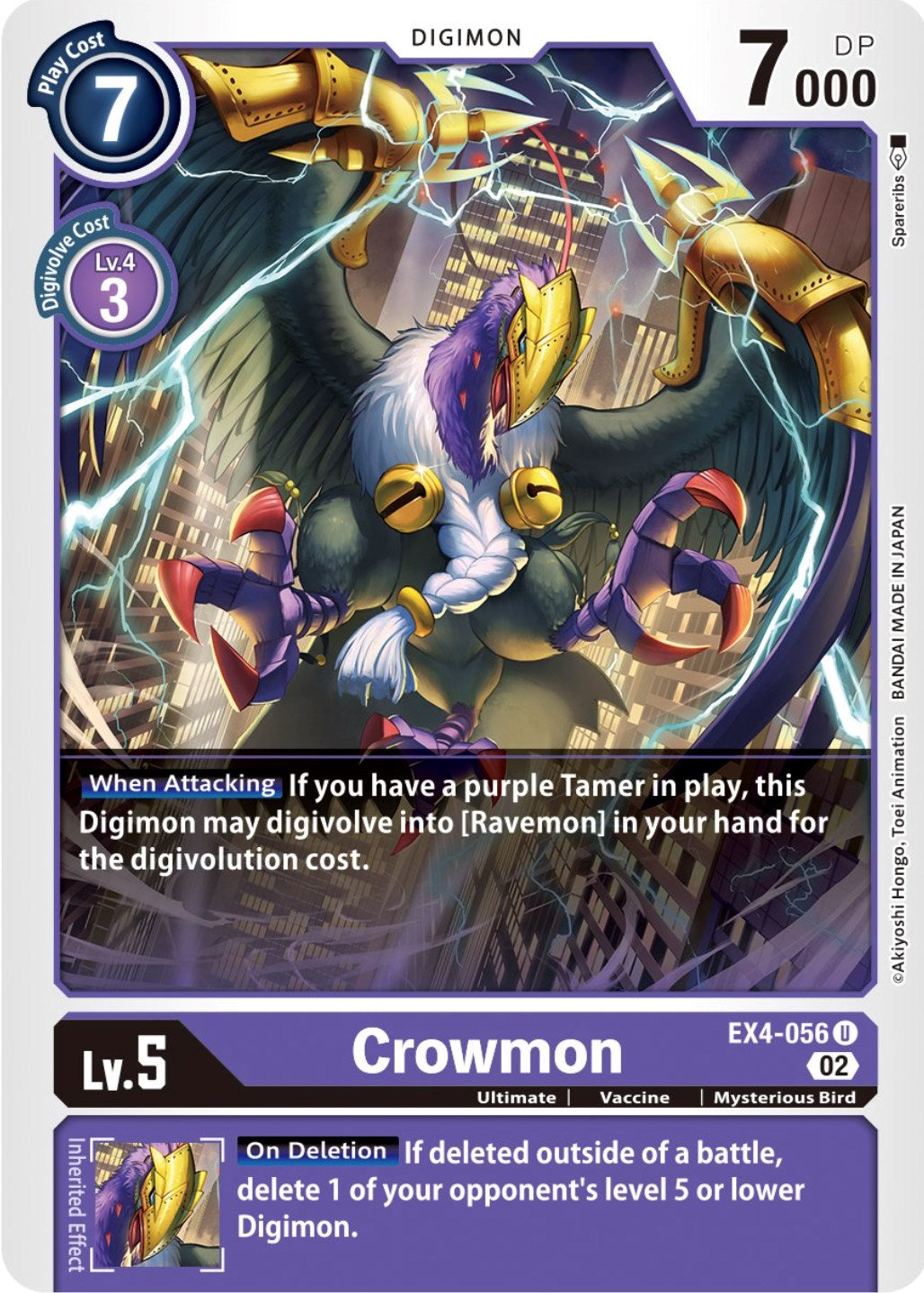 Crowmon [EX4-056] [Alternative Being Booster] | Clutch Gaming