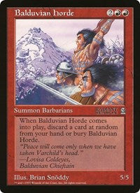 Balduvian Horde (Oversized) [Oversize Cards] | Clutch Gaming