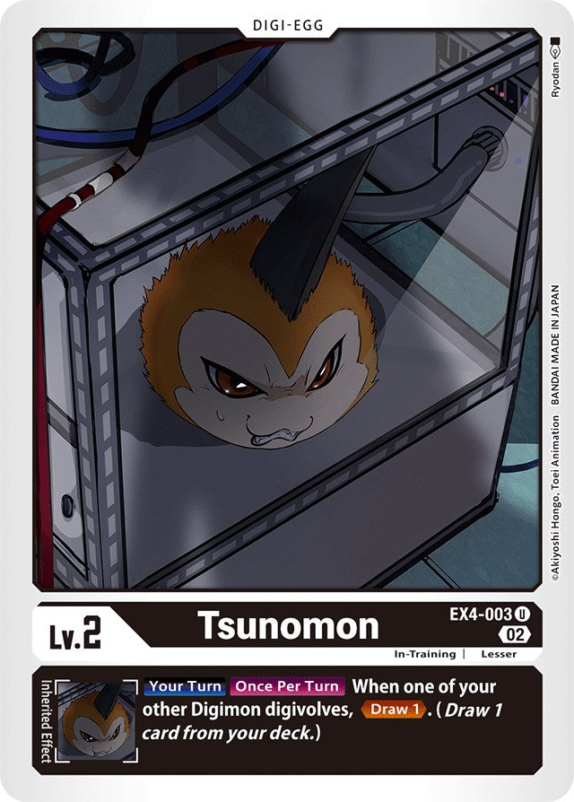 Tsunomon [EX4-003] [Alternative Being Booster] | Clutch Gaming