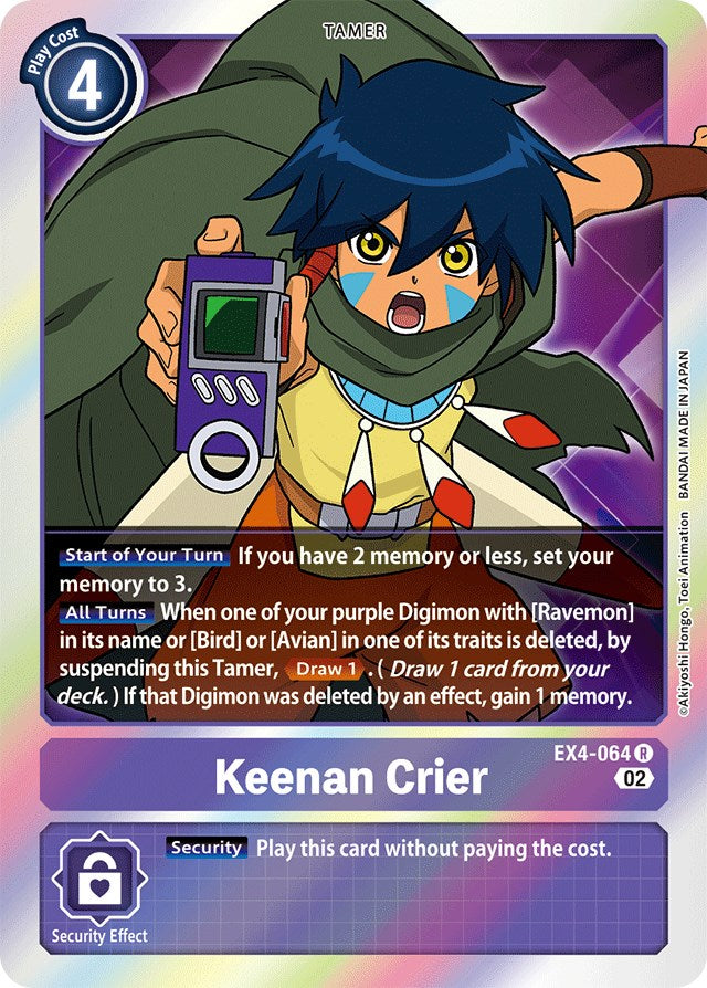 Keenan Crier [EX4-064] [Alternative Being Booster] | Clutch Gaming