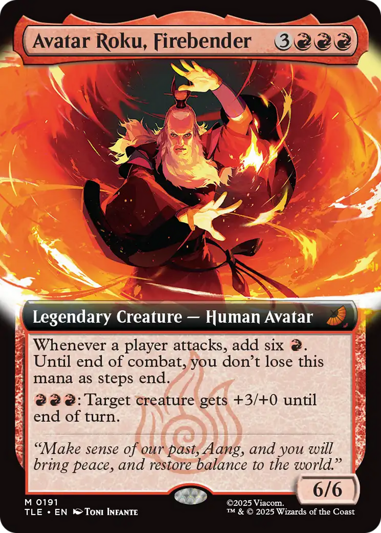 Avatar Roku, Firebender (Extended Art) [Avatar: The Last Airbender: Eternal-Legal] | Clutch Gaming