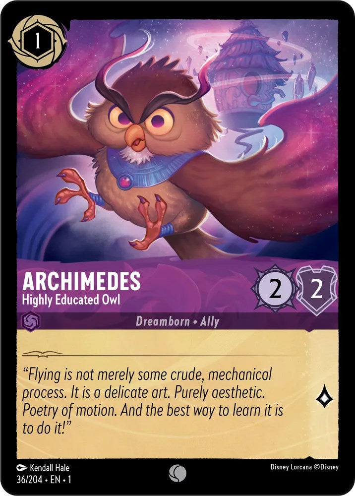 Archimedes - Highly Educated Owl (36/204) [The First Chapter] | Clutch Gaming