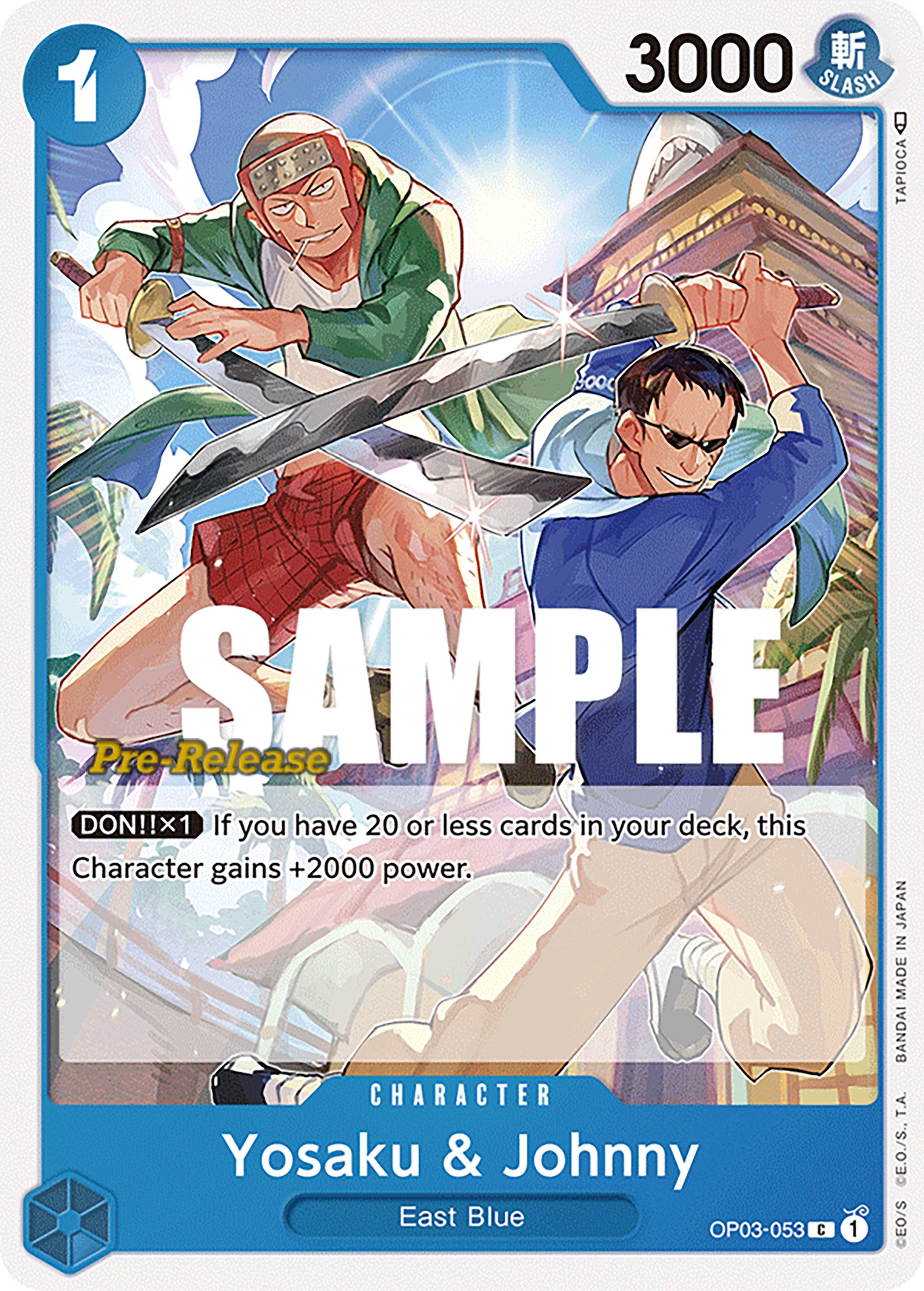 Yosaku & Johnny [Pillars of Strength Pre-Release Cards] | Clutch Gaming