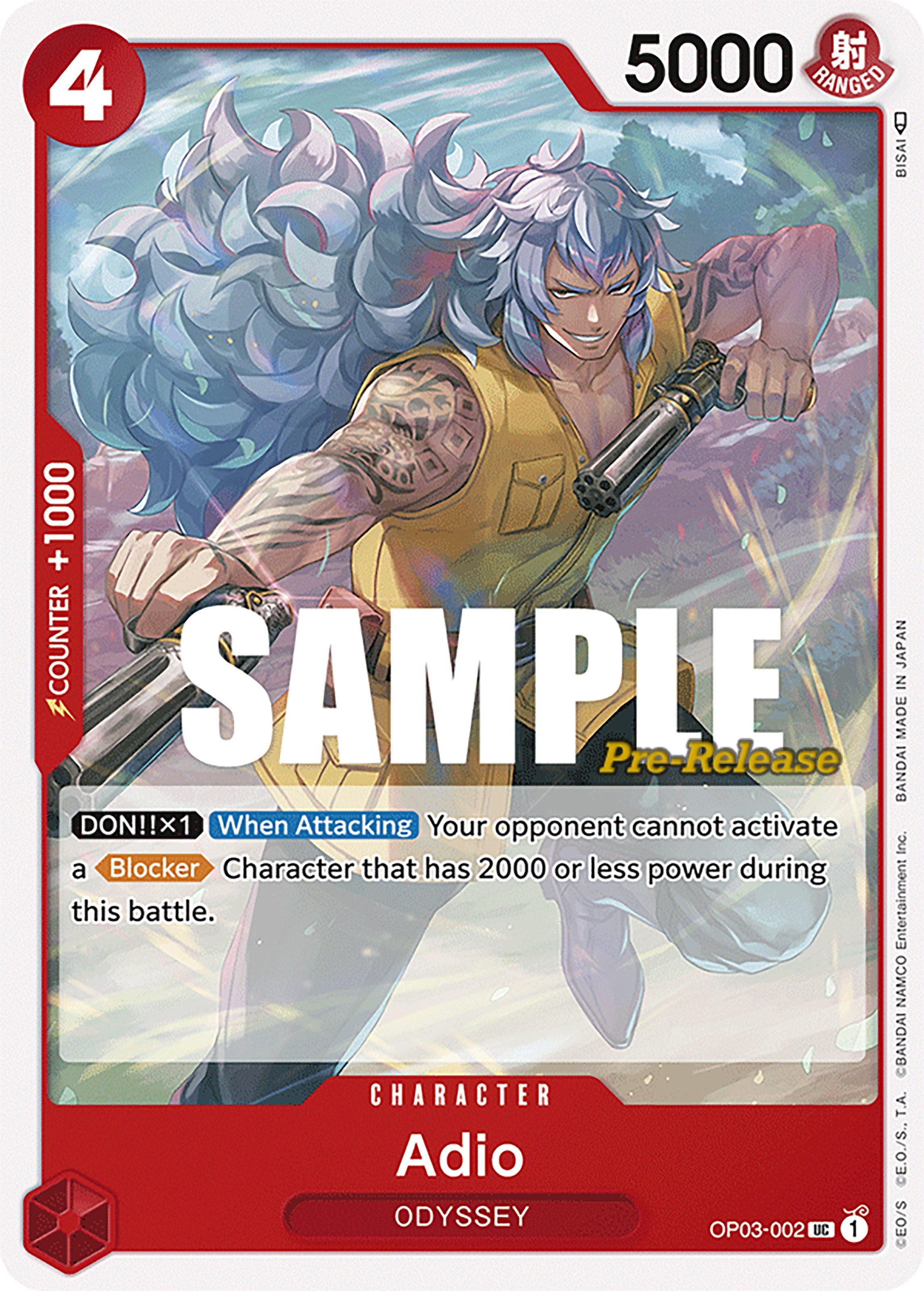 Adio [Pillars of Strength Pre-Release Cards] | Clutch Gaming