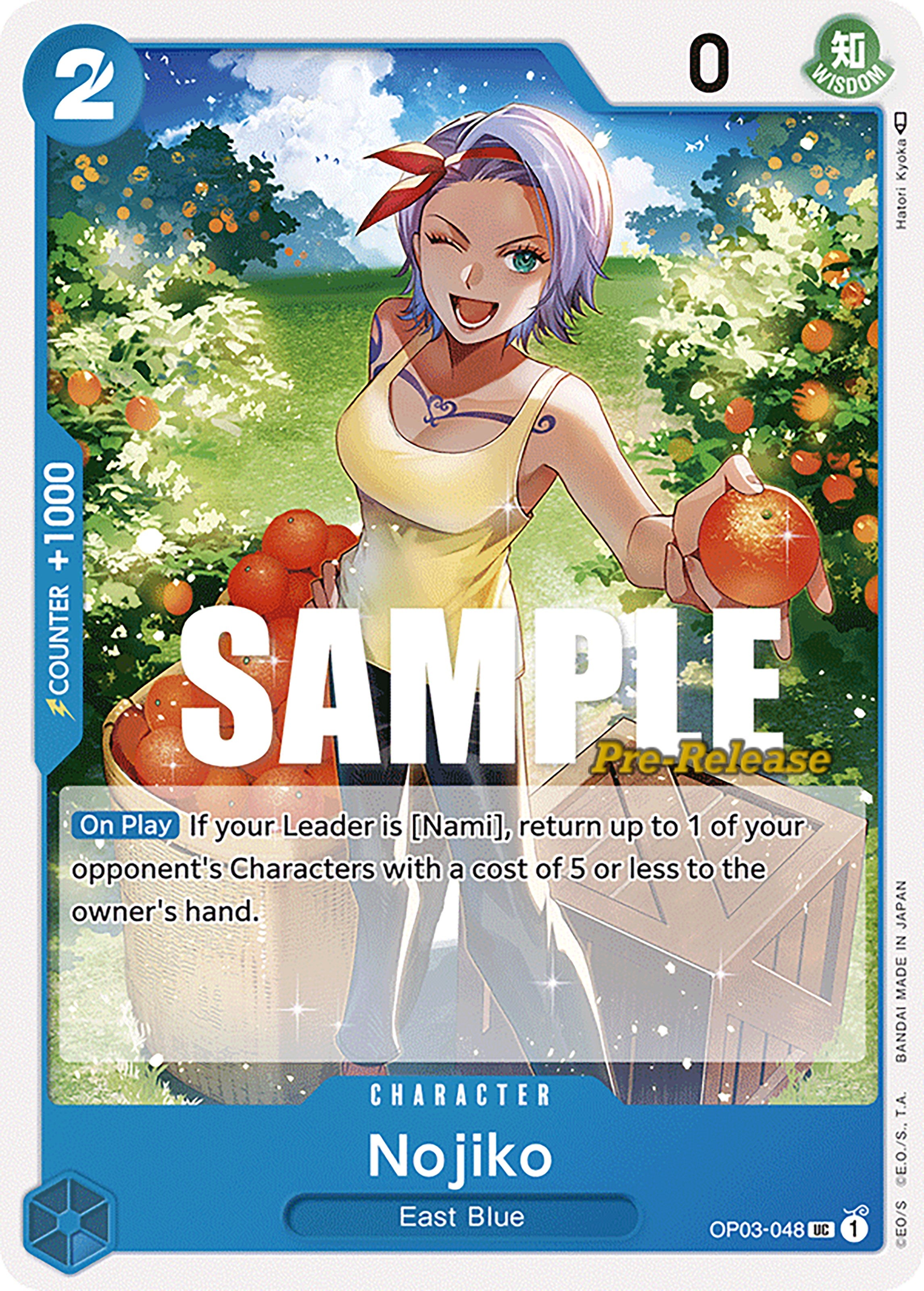 Nojiko [Pillars of Strength Pre-Release Cards] | Clutch Gaming